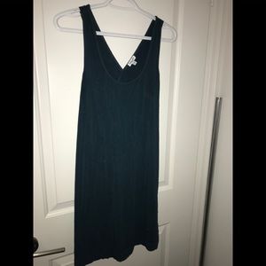 Splendid forest green summer dress